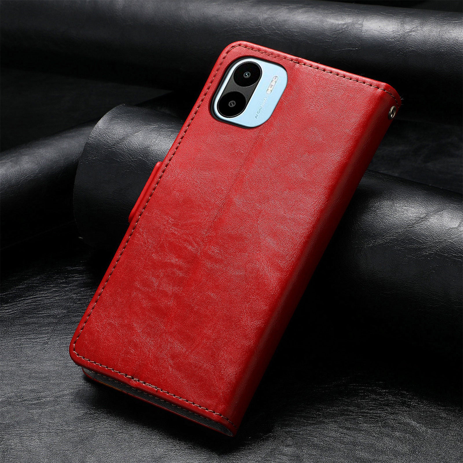 CASENEO 002 Series for Xiaomi Redmi A1 4G A2 4G Mobile Phone Case Wallet Stand PU Leather RFID Blocking Business Splicing Style Phone Cover CASENEO 002 Series for Xiaomi Redmi A1 4G A2 4G Mobile Phone Case Wallet Stand PU Leather RFID Blocking Business Splicing Style Phone Cover